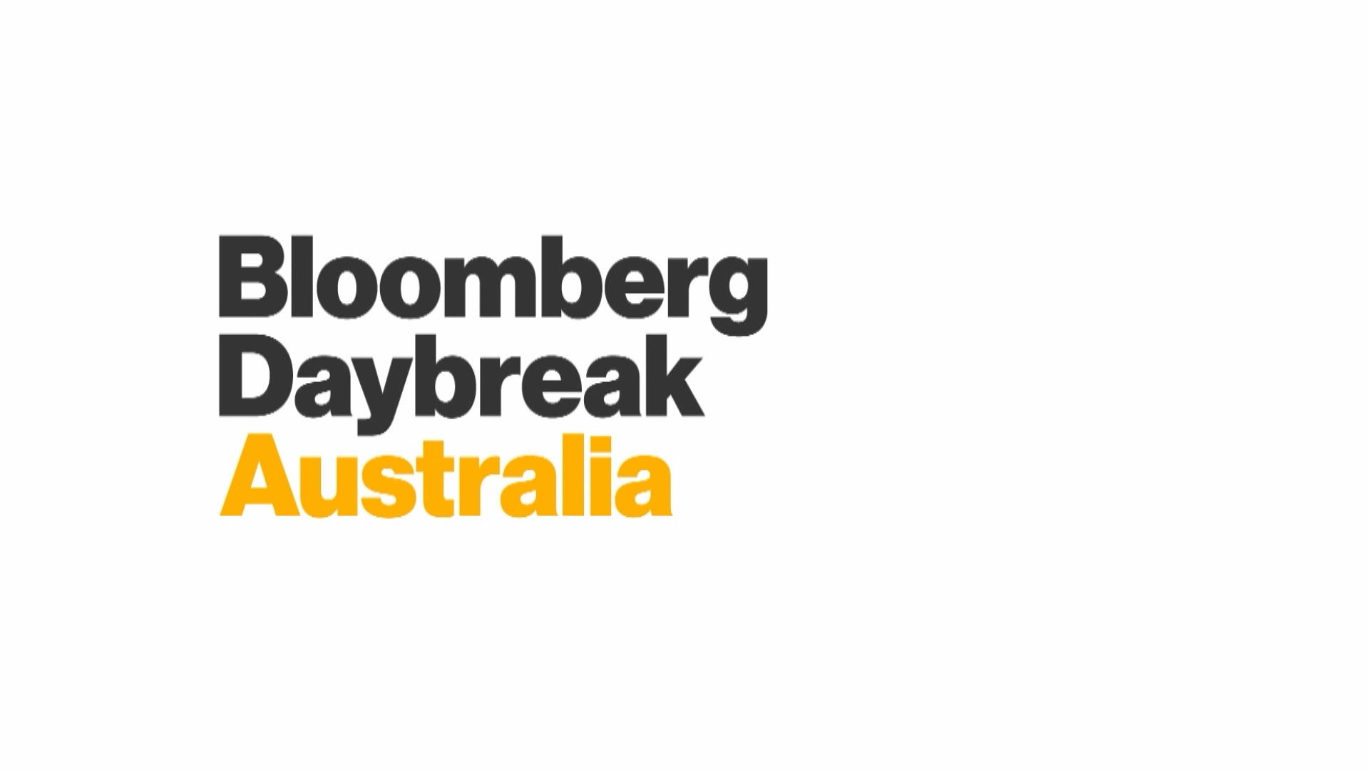 'Bloomberg Daybreak: Australia' Full Show (01/05/2021 ...