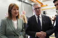 Rachel Reeves and Keir Starmer on June 23.
