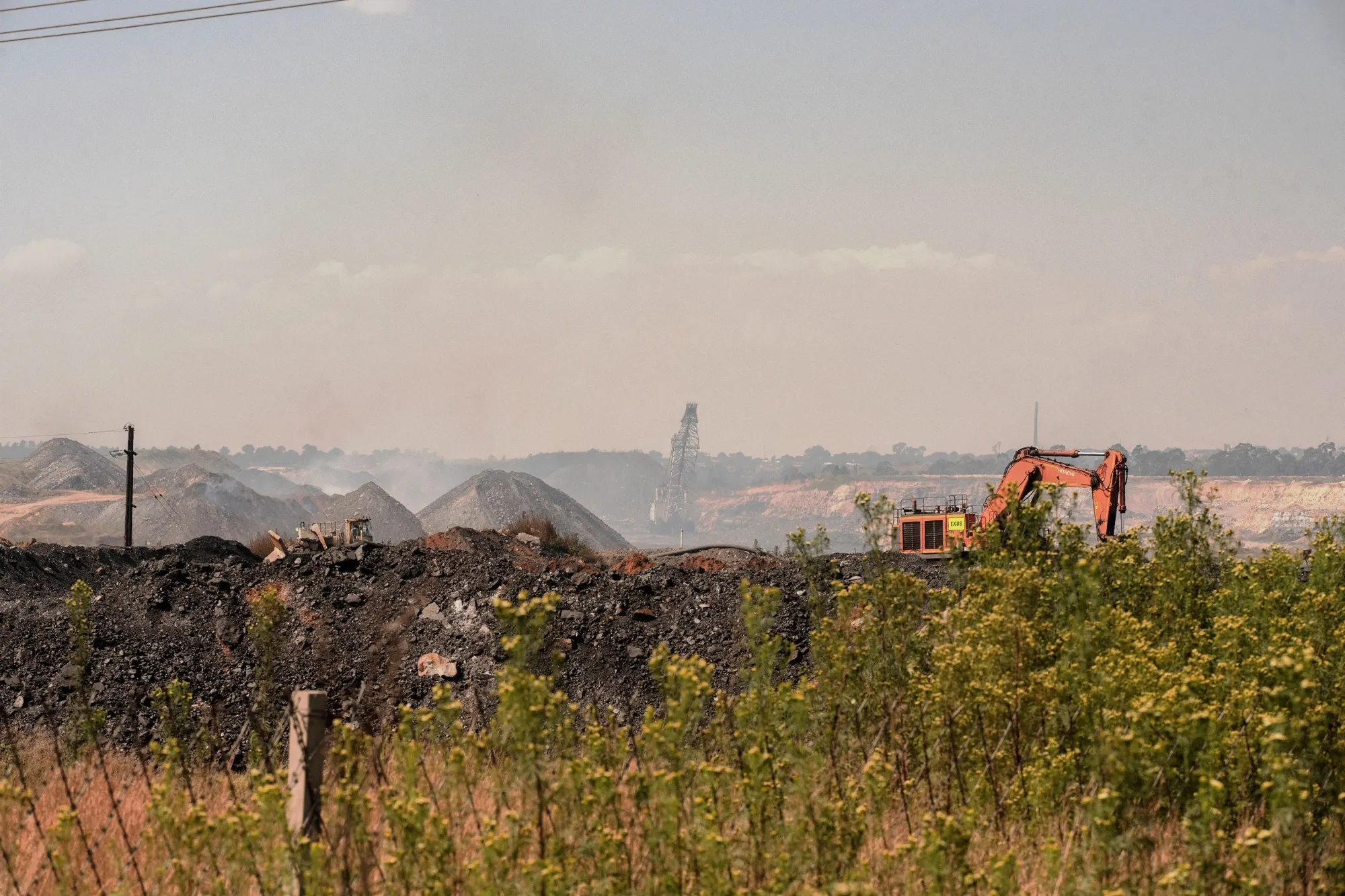 Thungela’s coal mine in Vosman, Mpumalanga.