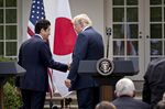トランプ大統領と安倍首相