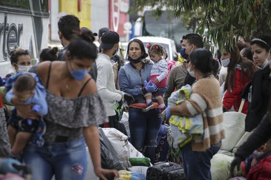 Maduro Offers Love for Migrants, Then Locks Them in Sweltering Camps