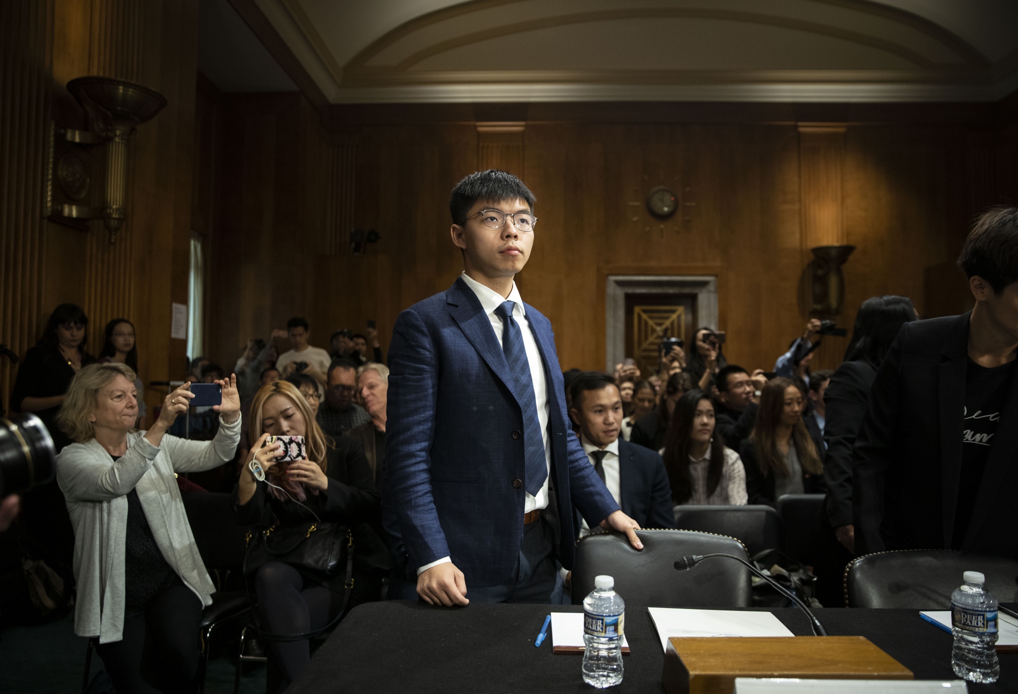 Umbrella Movement Leader Joshua Wong Testifies Before Congressional-Executive Commission On China