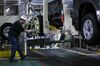 Operations within Toyota Motor Corp. 's truck manufacturing facility.