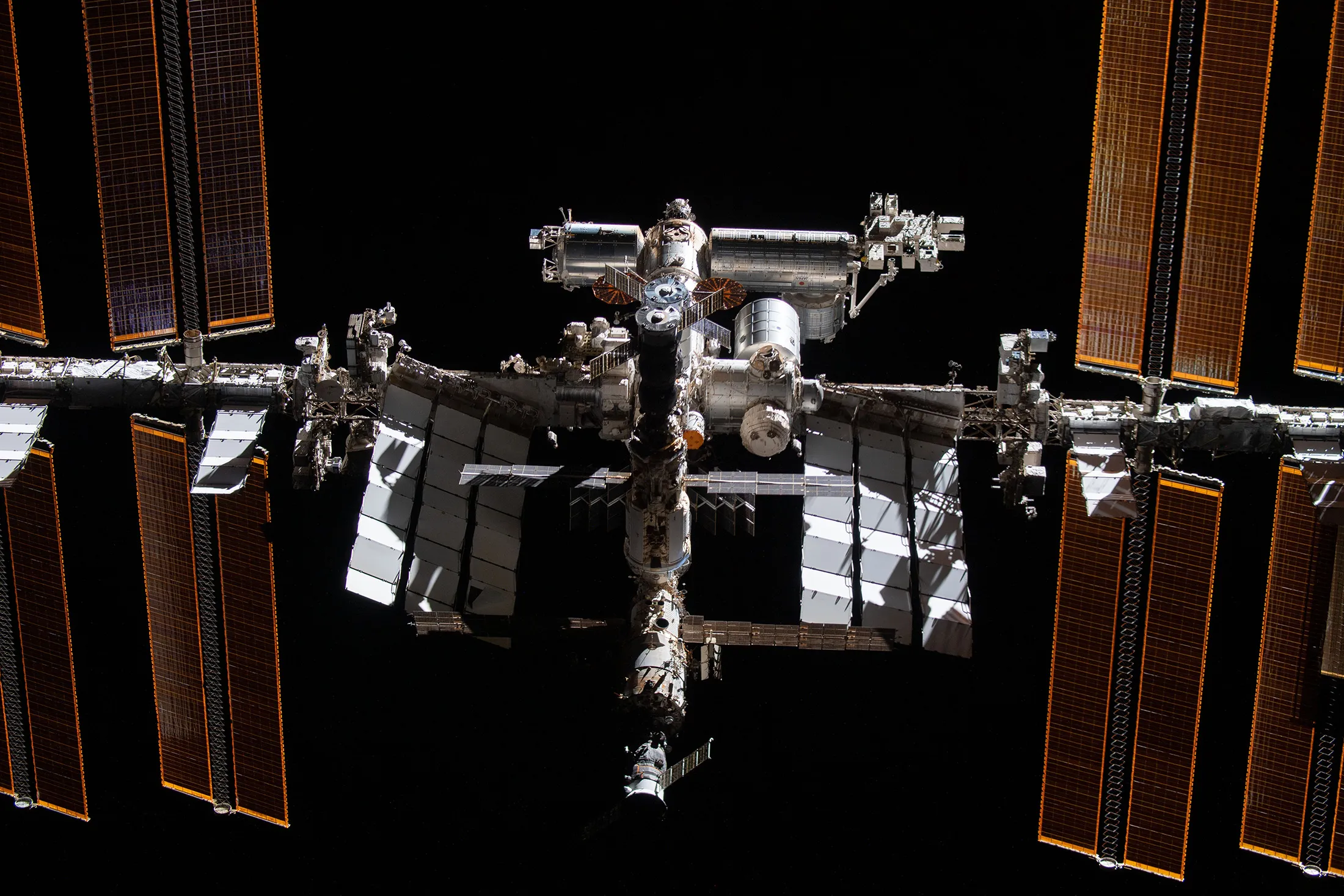 The International Space Station.