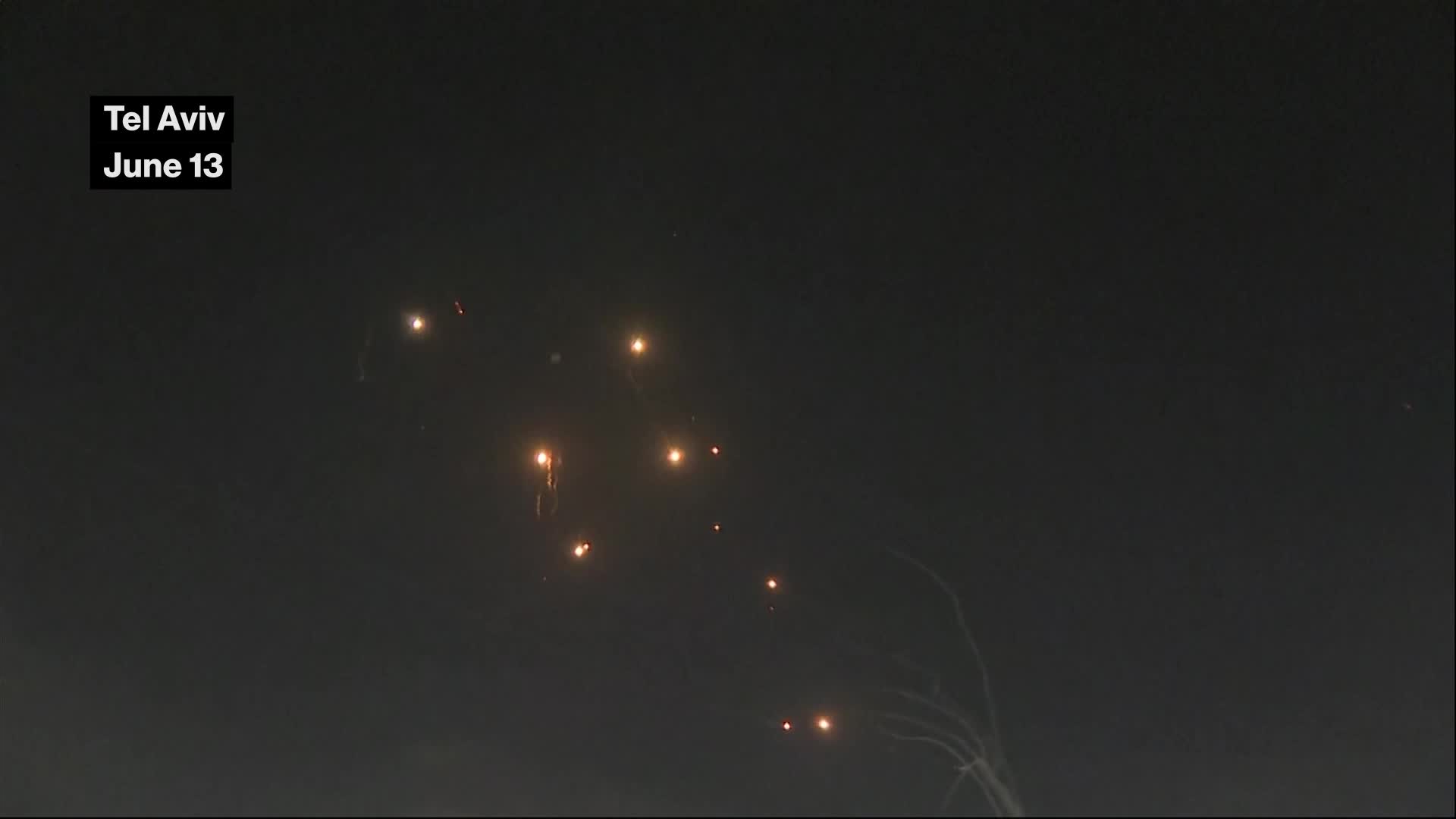 Iran Fires Hundreds Ballistic Missiles at Israel After Airstrikes