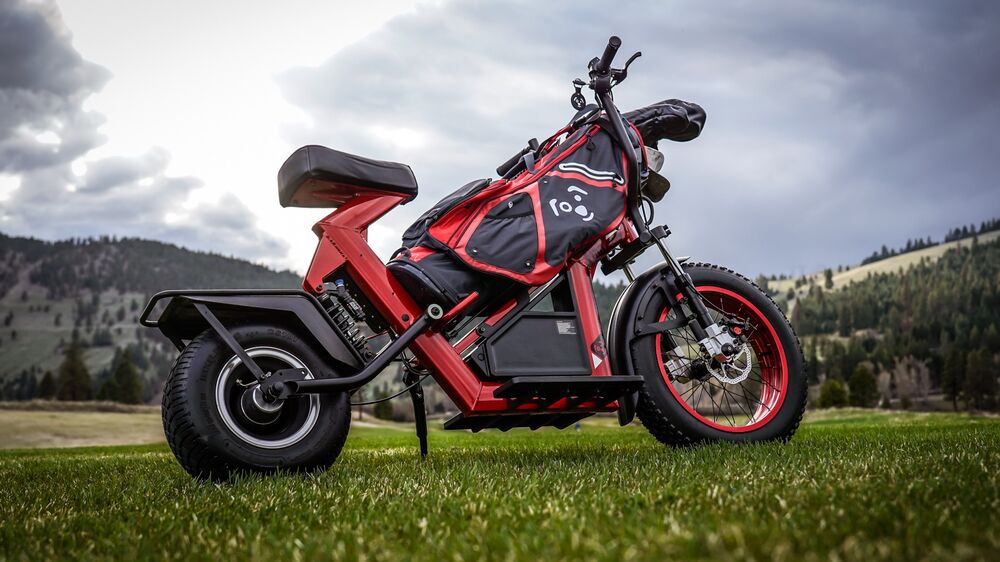 electric bike with cart