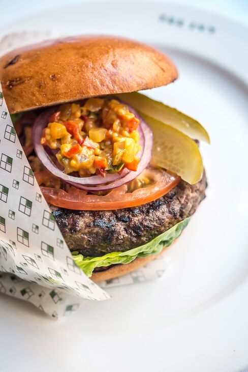 The food is unfussy, and the Ivy hamburger has been one of the most popular options over the year.