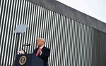 U.S. President Donald Trump speaks after touring a section of the border wall in Alamo, Texas on Jan, 12.