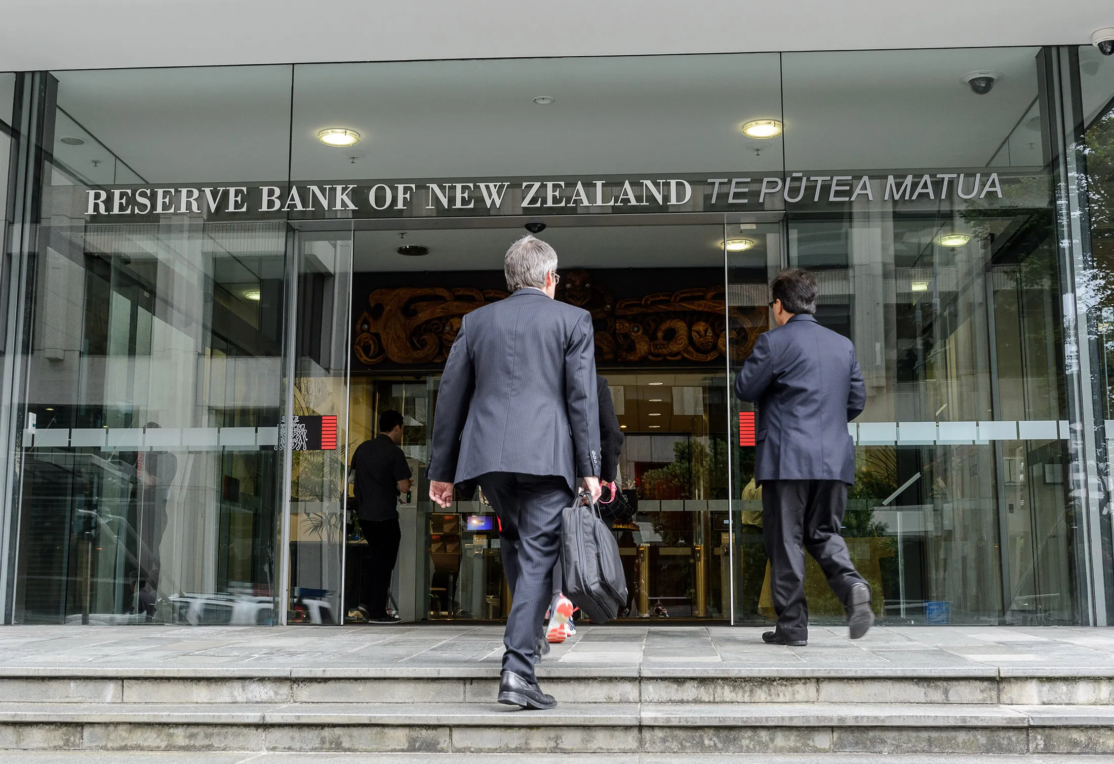 The Reserve Bank of New Zealand (RBNZ) headquarters in Wellington, New Zealand.
