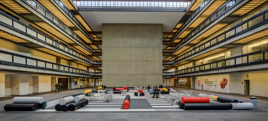 Monetary Wash windows Thorny Eero Saarinen's Bell Labs Campus Gets a Reboot - Bloomberg