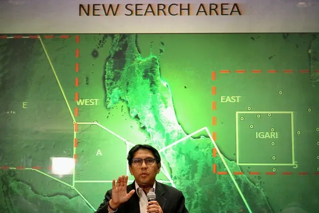 Department of Civil Aviation Director General Azharuddin Abdul Rahman briefing reporters last week in Sepang, Malaysia