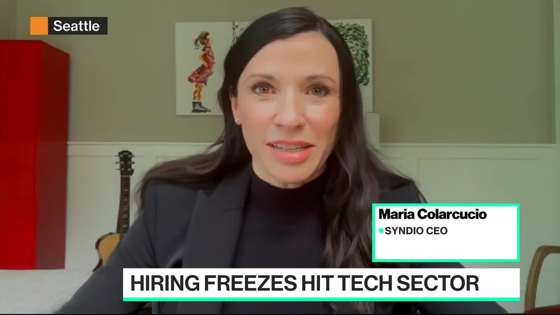 Watch Tech Sector's Hiring Freezes Bloomberg