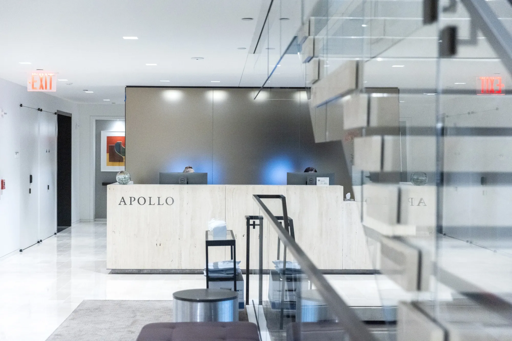 The Apollo Global Management LLC office in New York.