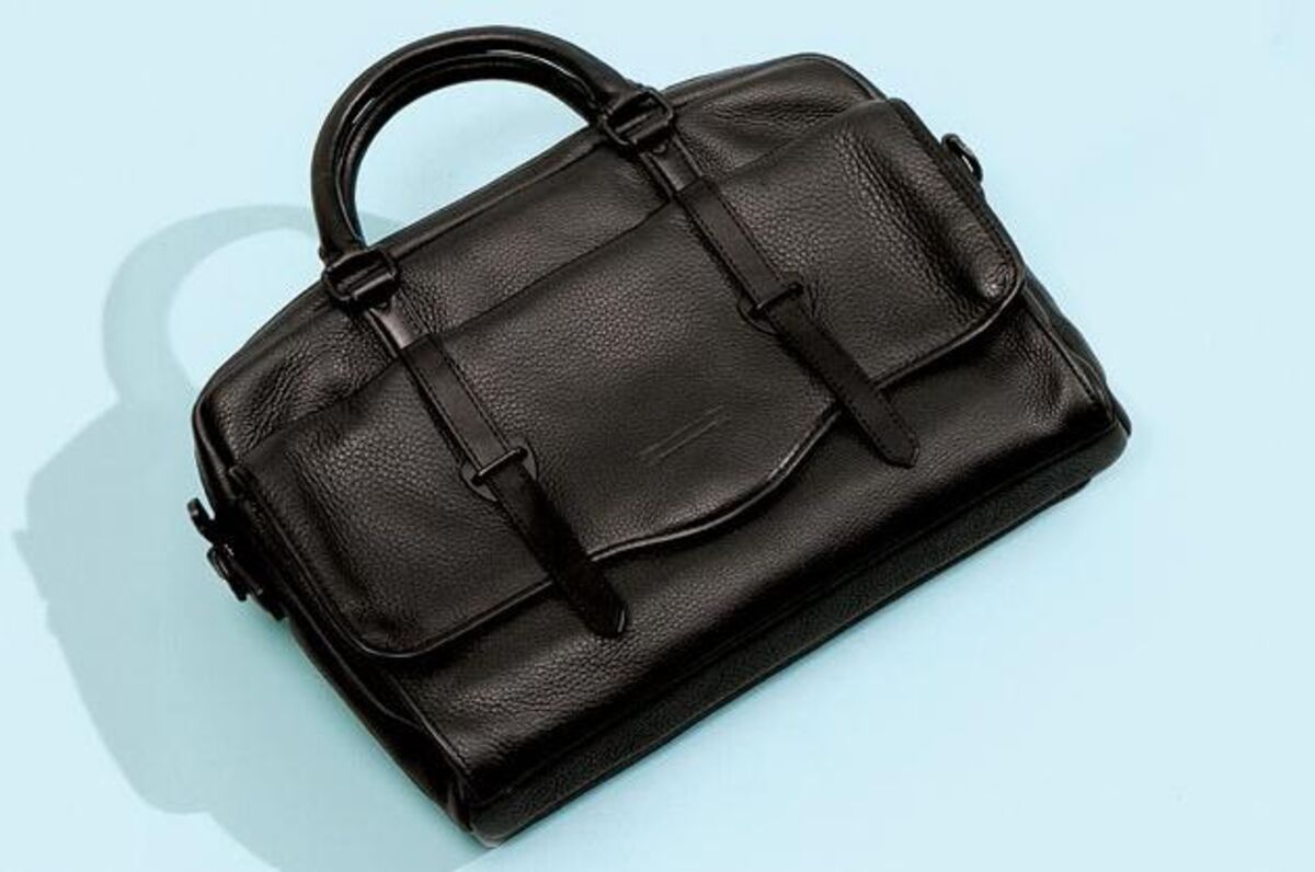 Ben minkoff eton leather on sale laptop briefcase