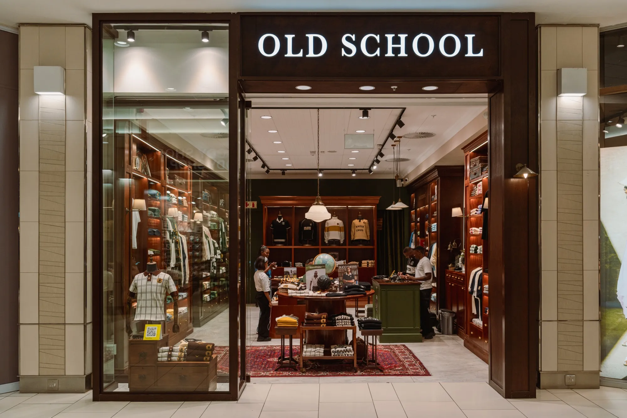 The Old School store in Sandton.
