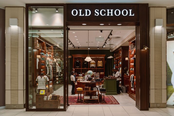 The Old School store in Sandton.
