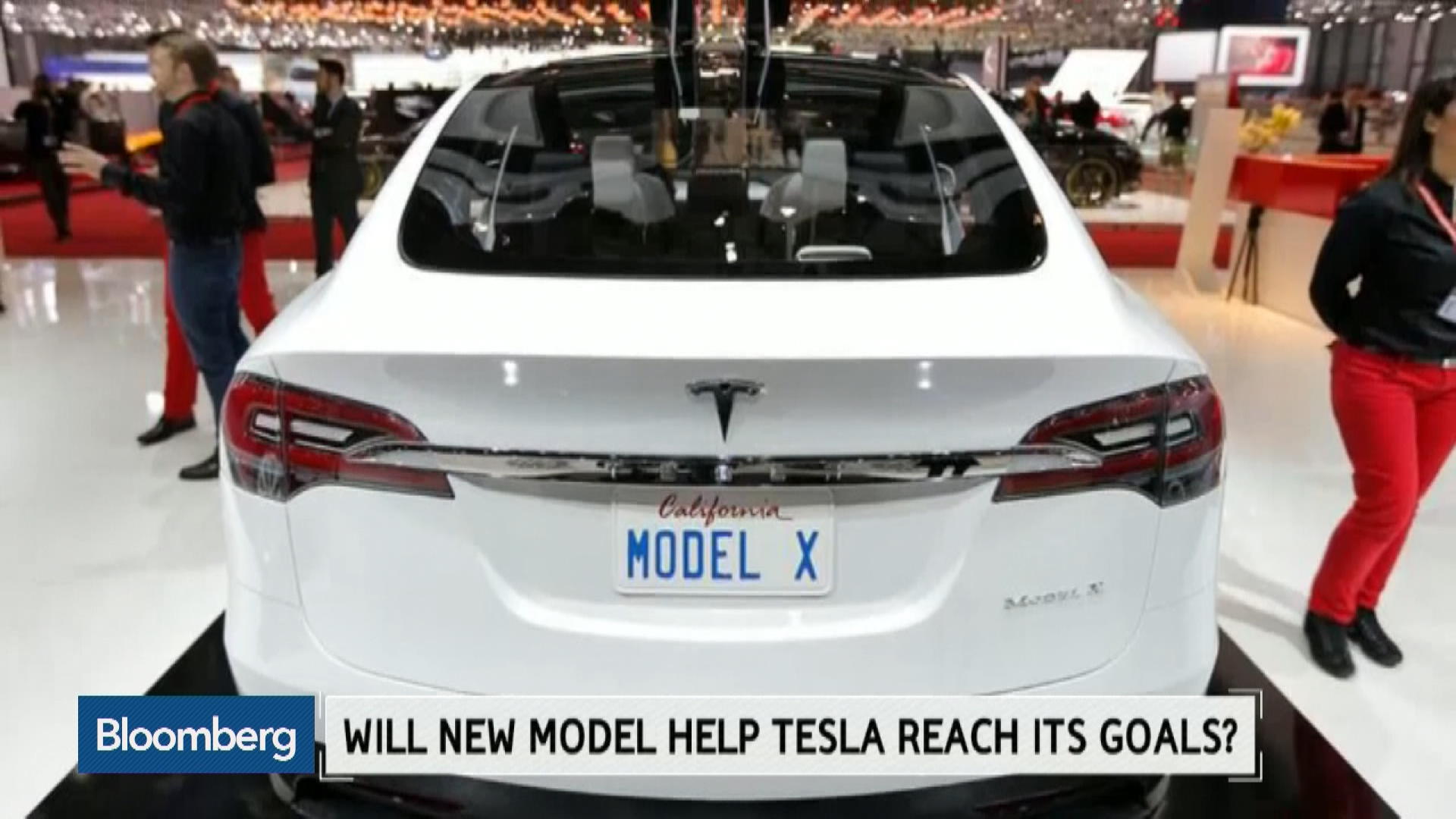 Watch Tesla Delivers the First Model X to Customers Bloomberg