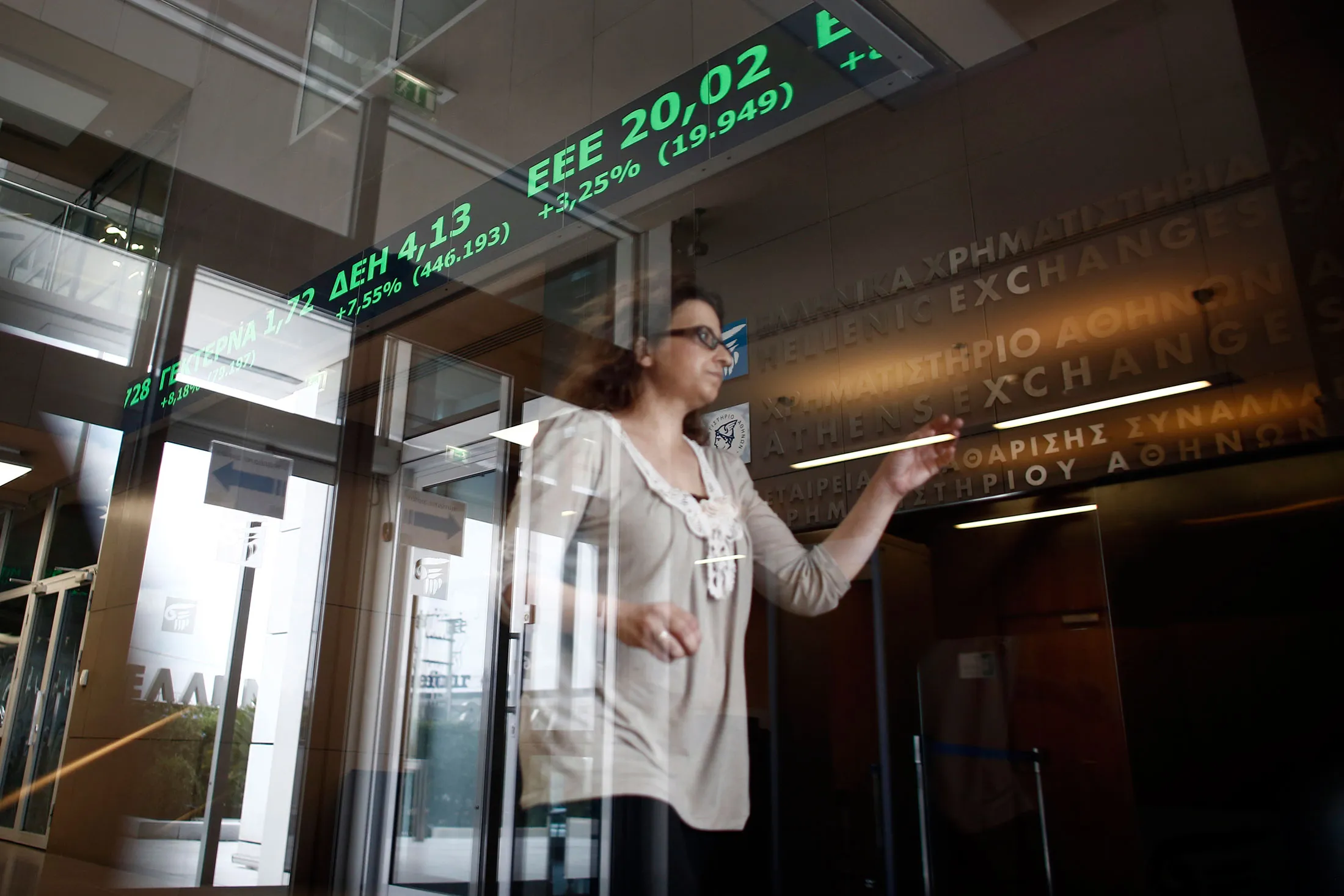 Hellenic Stock Exchange As Stocks Climb On Greek Talks Optimism