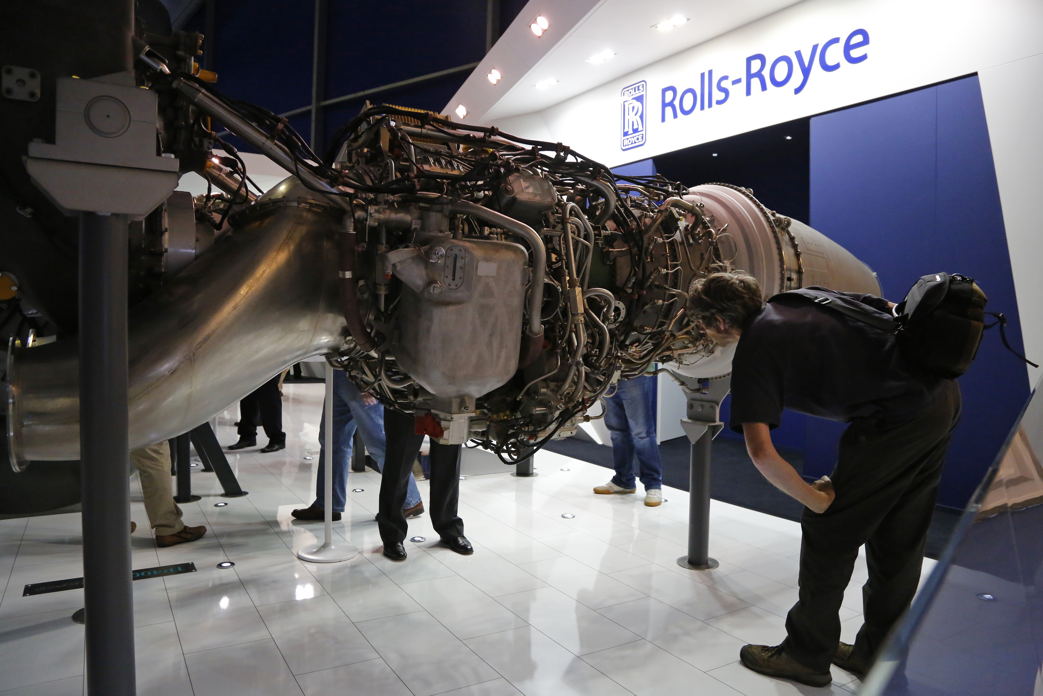 Motor Rolls-Royce TP400-D6. 