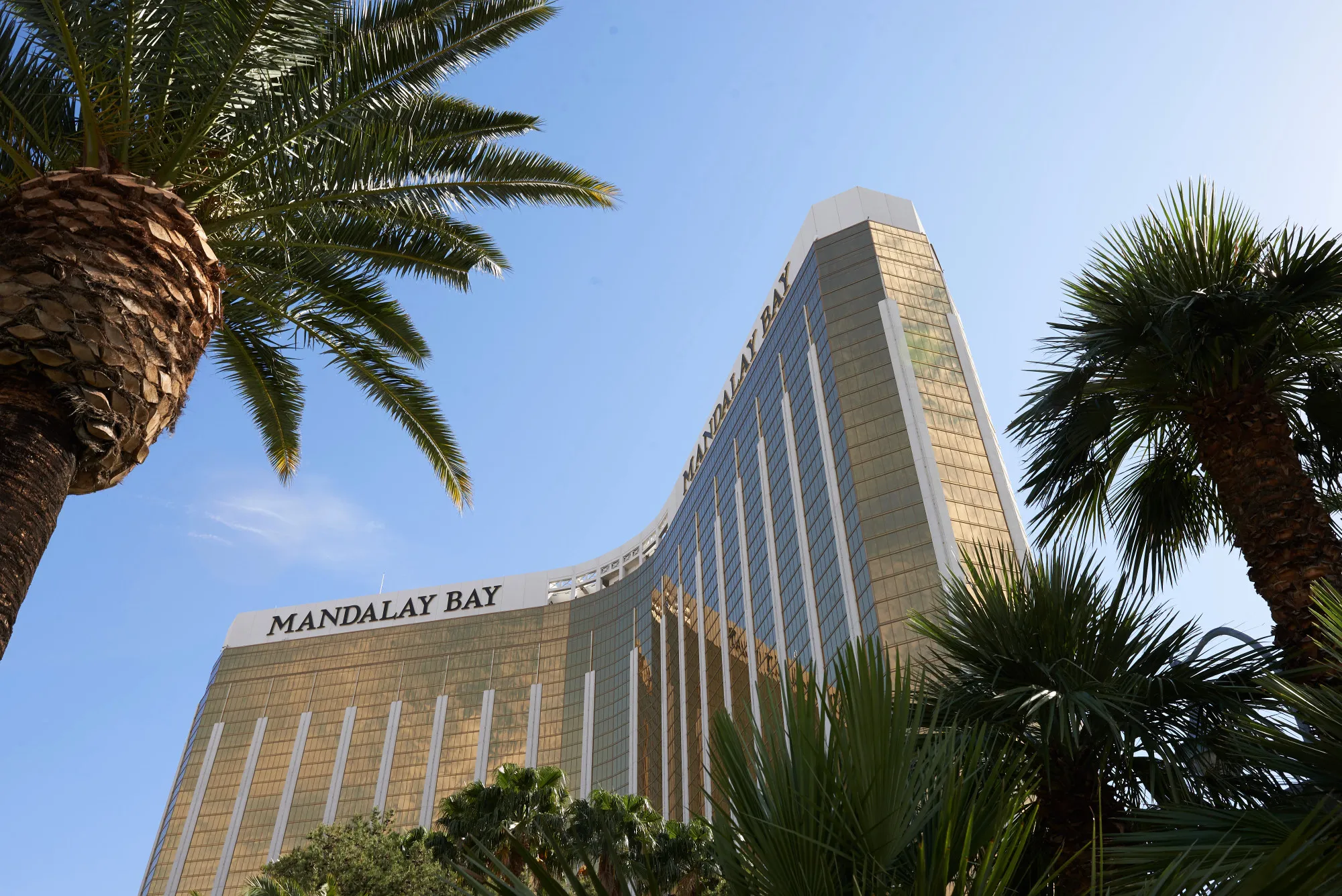 The MGM Resorts International Mandalay Bay Resort stands in Las Vegas, Nevada.