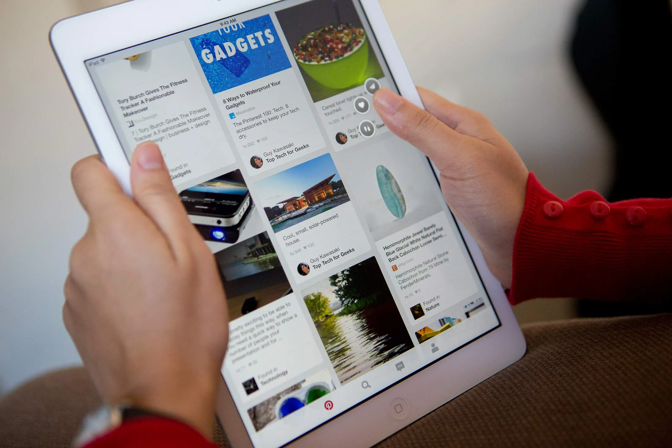 The Pinterest Inc. app