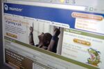 A screen shot of the monster.com website homepage, taken in London, U.K., Monday, June 12, 2006.