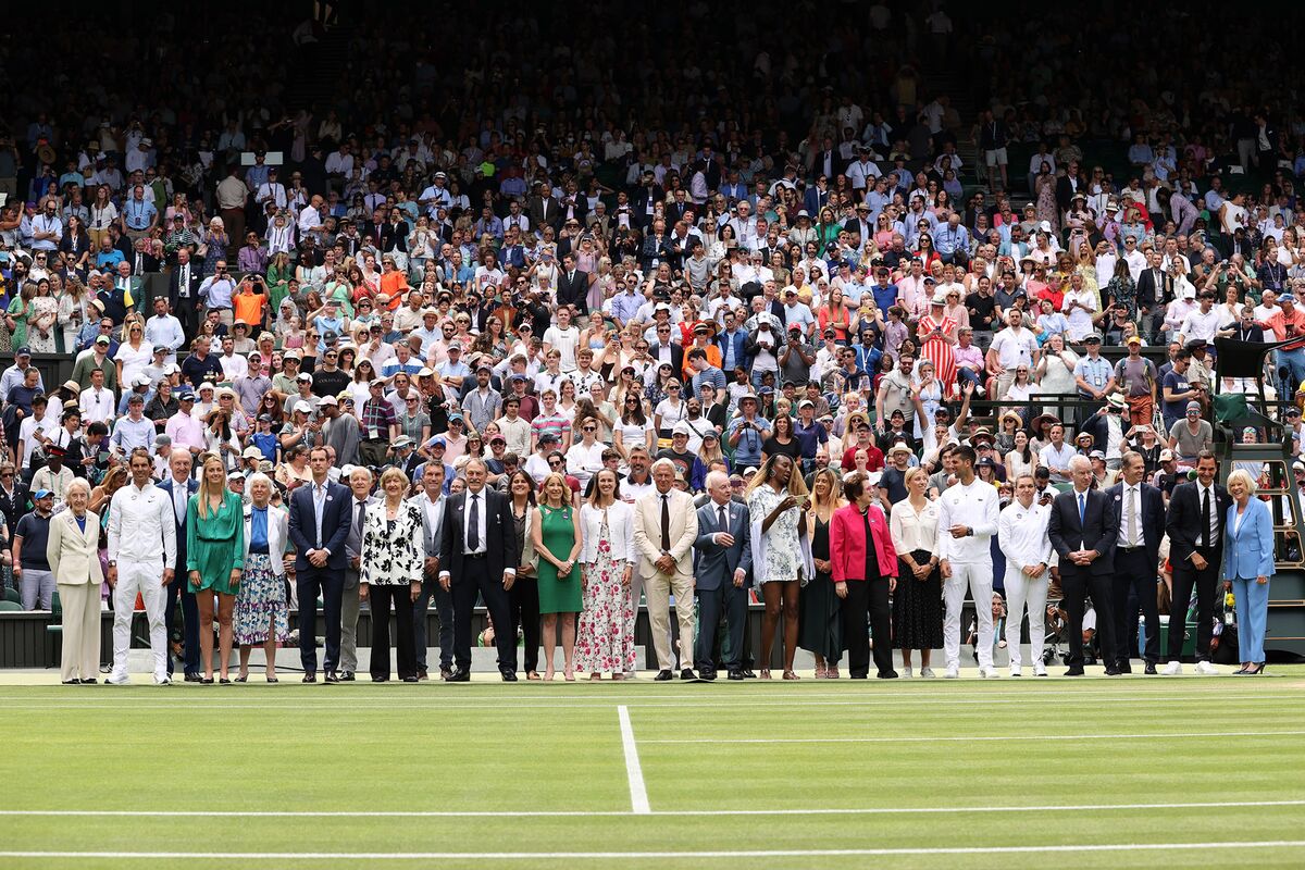 Scenes From On and Off the Court at Wimbledon 2022