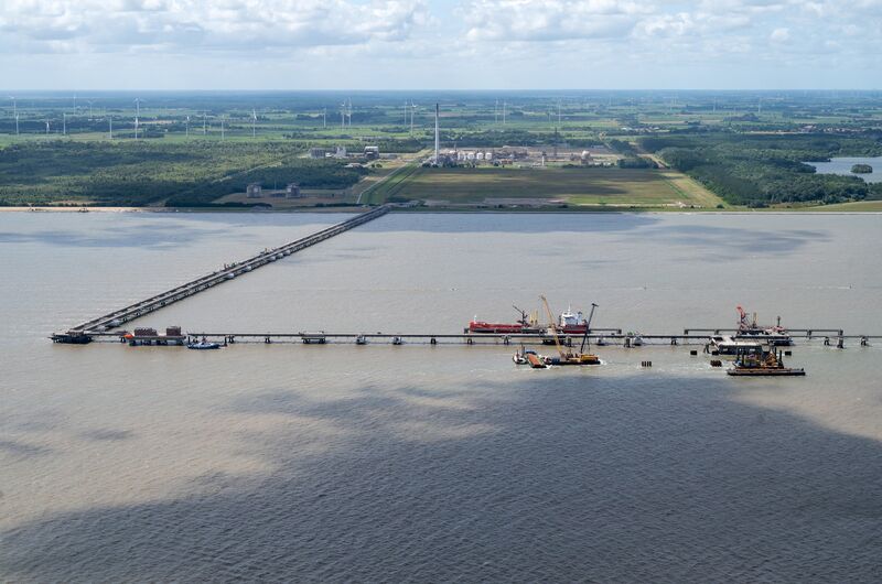 Германия строит терминал для плавучей СПГ-станции