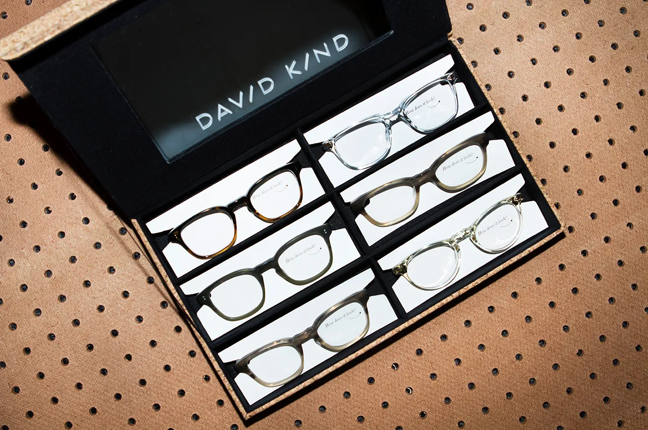 Your stylist chooses six frames for you based on a questionnaire and a selfie. Photographer: Jeremy Allen/Bloomberg