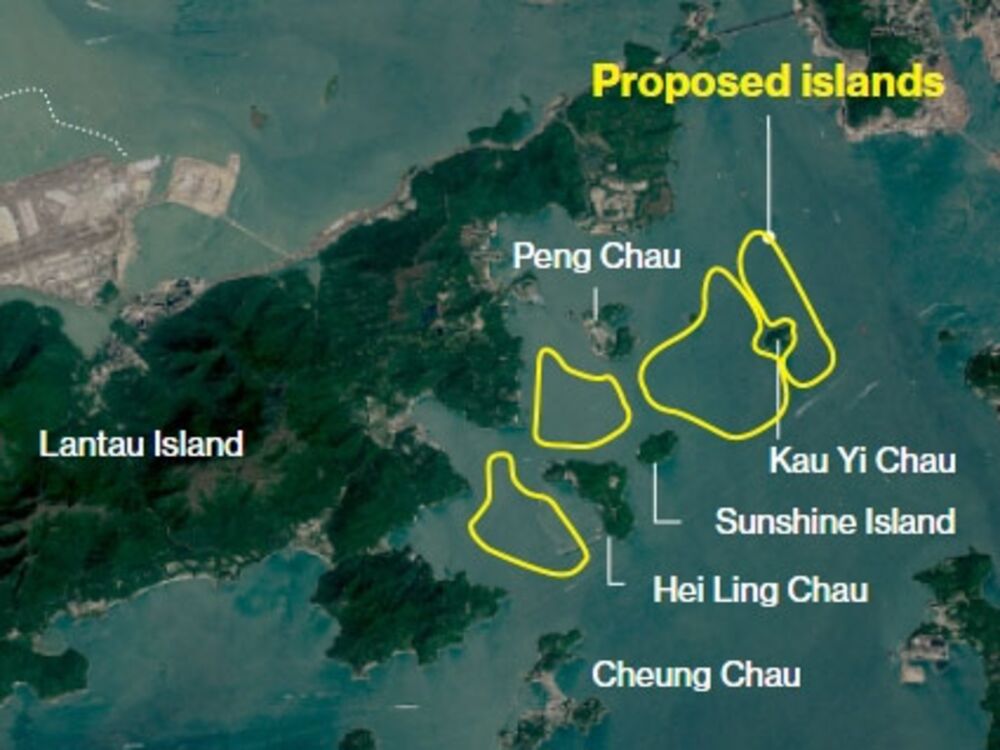 Hong Kong Unveils 80 Billion Budget For Artificial Islands Bloomberg