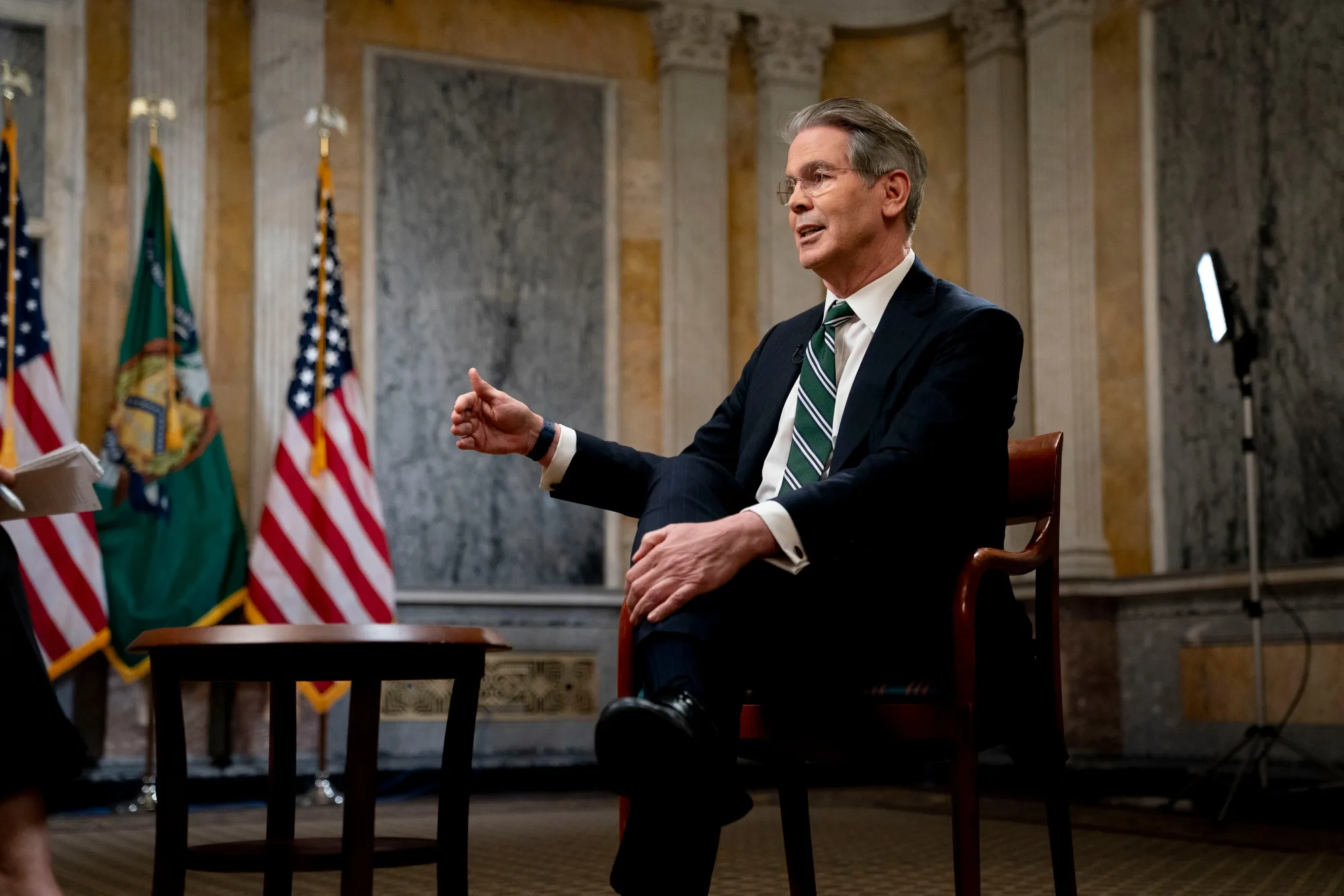 Treasury Secretary Scott Bessent on DOGE, Taxes, Tariffs, China, Federal  Reserve - Bloomberg