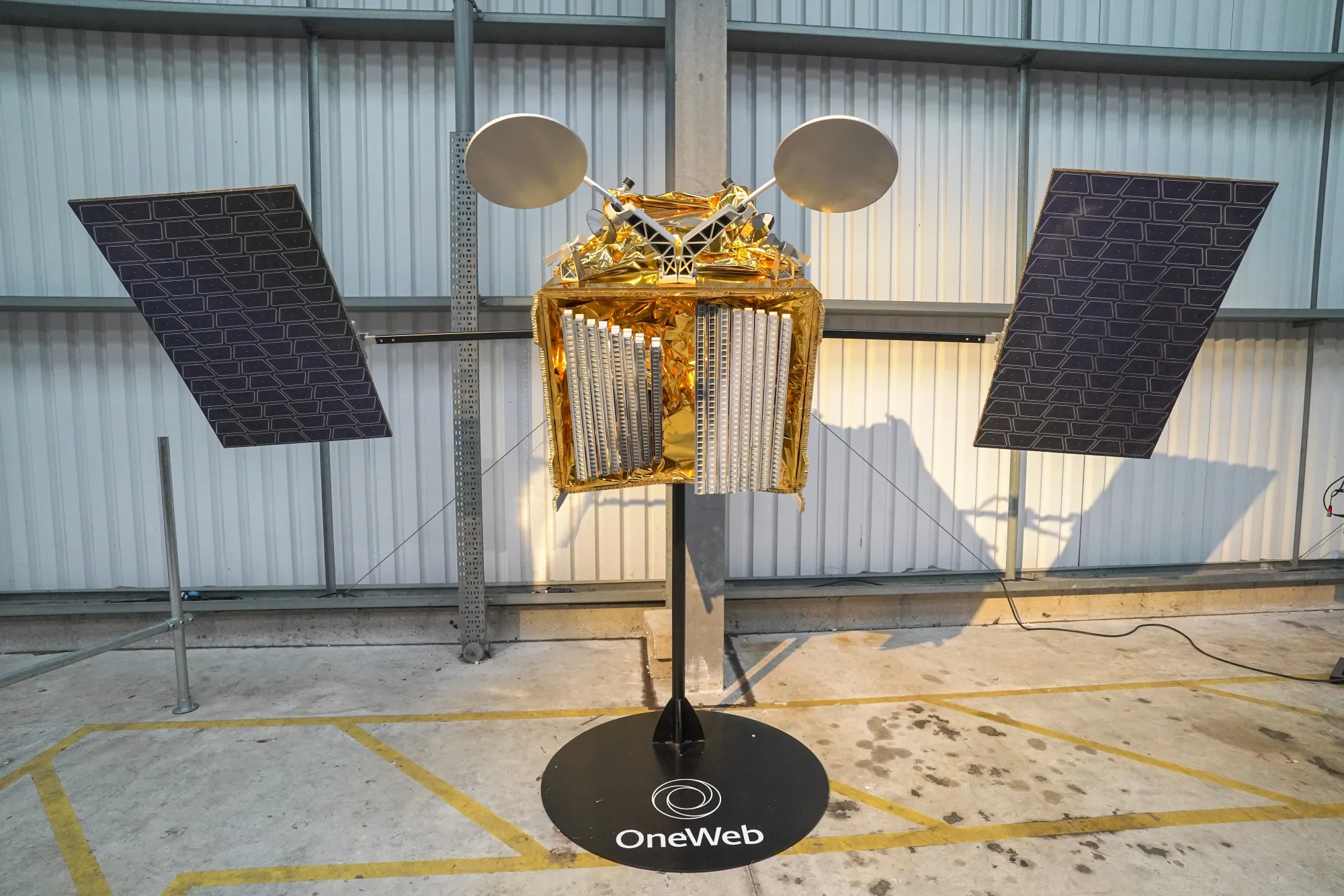 A OneWeb satellite