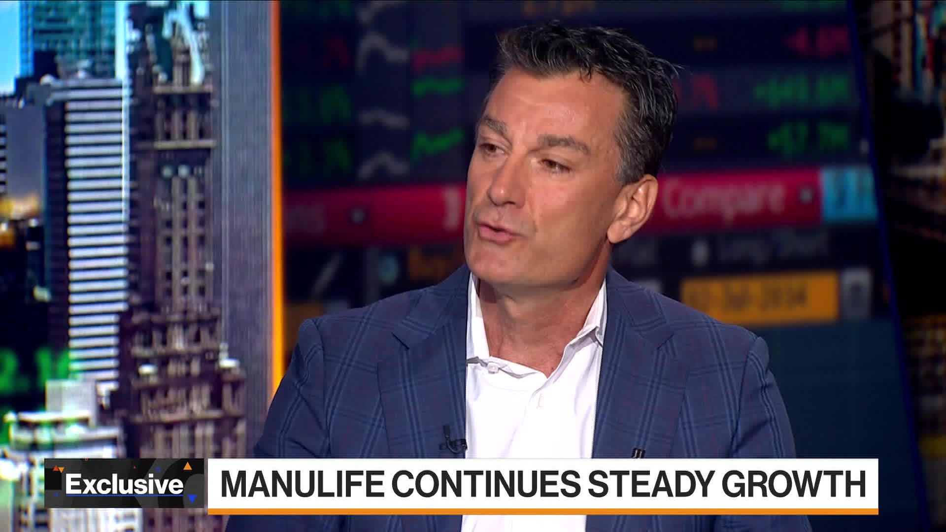 Watch Manulife CEO on Long-Term Care, Growth Strategy and Asia - Bloomberg