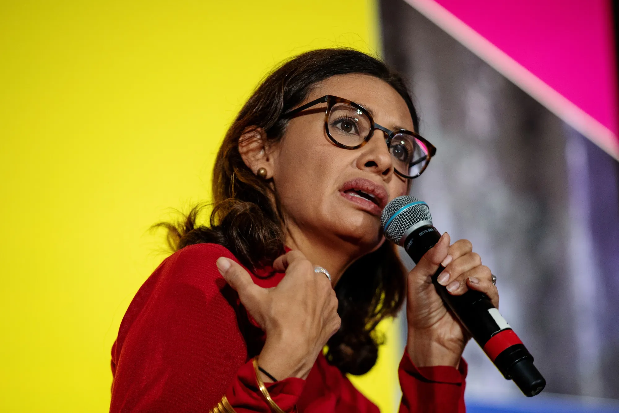 Maria Teresa Kumar: “I market democracy every single day.”&nbsp;