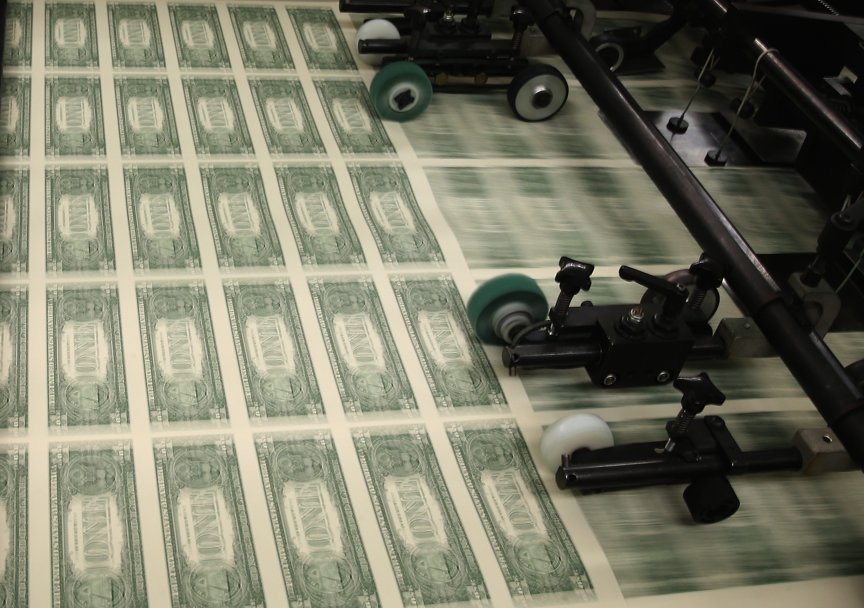 U.S. Bureau of Engraving and Printing Exceeds Dollar Bill Production