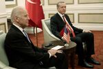 Then Vice President Joe Biden meets with Turkish President Recep Tayyip Erdogan in Washington, D.C. in 2016.