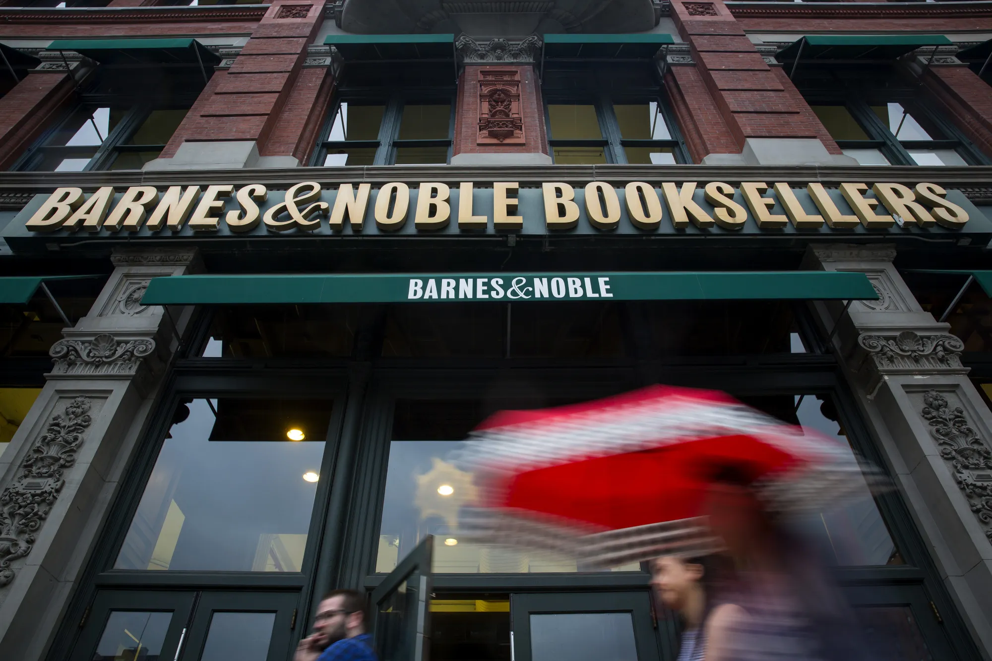 A Barnes &amp; Noble Inc. store in New York.