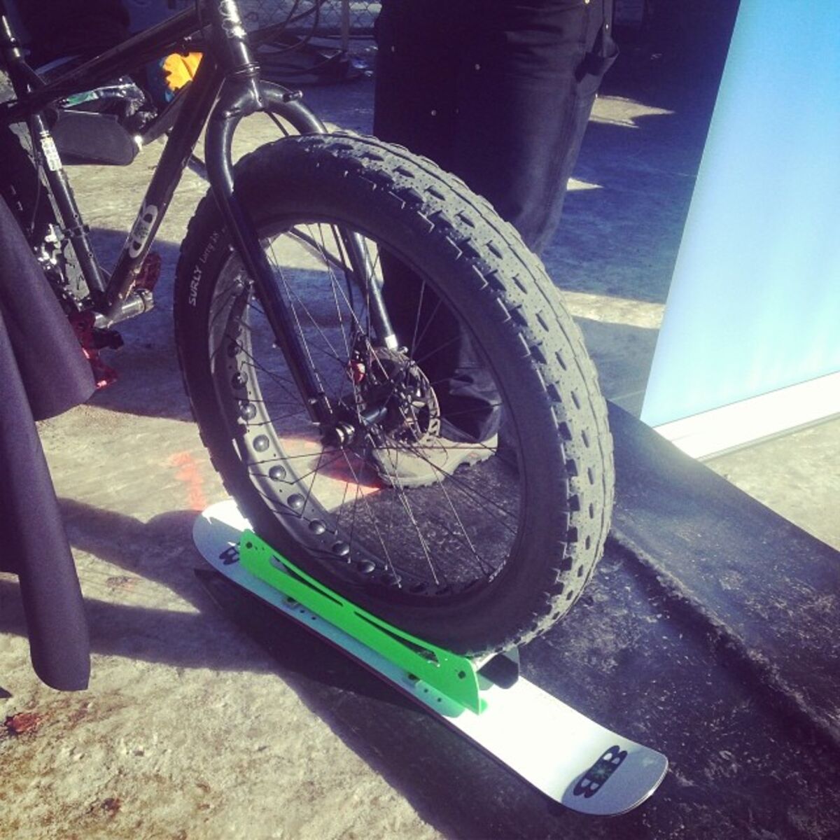 front ski for mountain bike