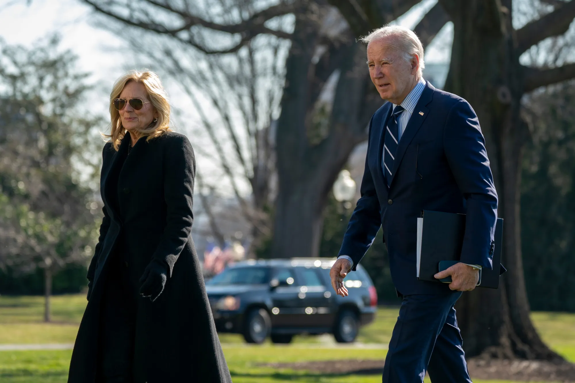 Joe Biden and First Lady Jill Biden.
