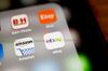The eBay Inc. application is seen on an Apple Inc. iPhone in this arranged photograph taken in Tiskilwa, Illinois, U.S., on Monday, April 16, 2018. EBay Inc. is scheduled to release earnings figures on April 25.