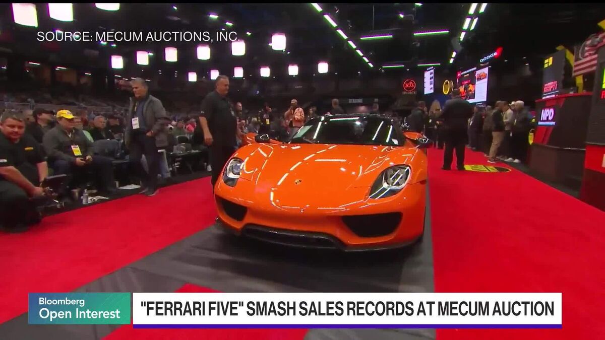 Ferrari's Flying Off the Auction Block for Millions of Dollars