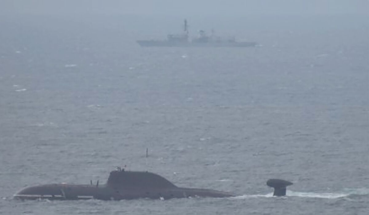 Navy Warship Tracks Two Submarines in North Sea, Off Norway Coast -