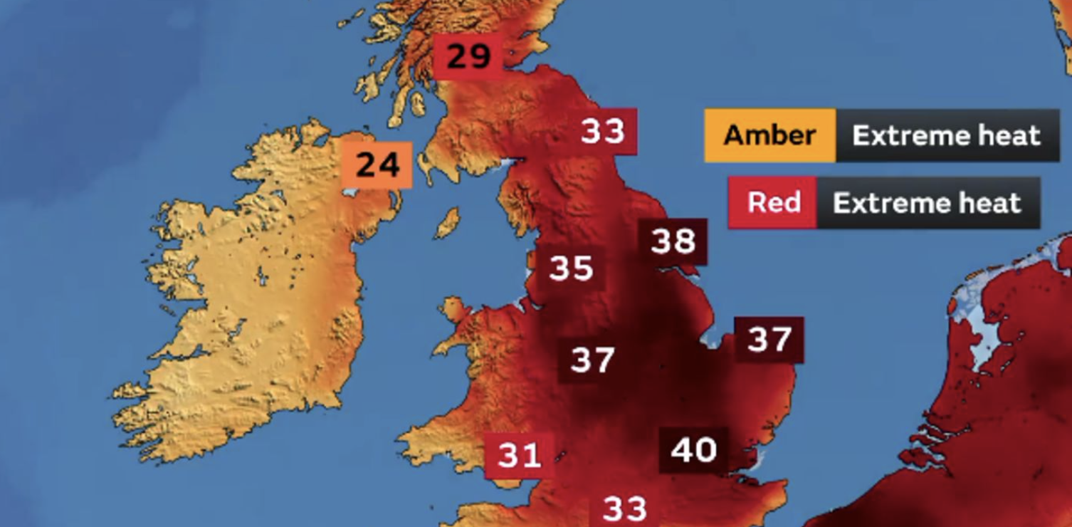 Heat wave map: See where Americans face the most extreme heat risk -  Washington Post