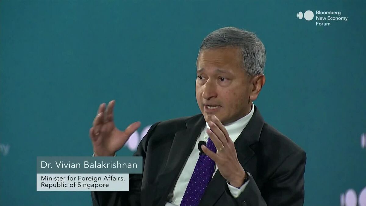 ⚫️ BLOOMBERG: "Tensioni tra Stati Uniti e Cina: le opinioni del Ministro degli Affari Esteri di Singapore, Vivian Balakrishnan"