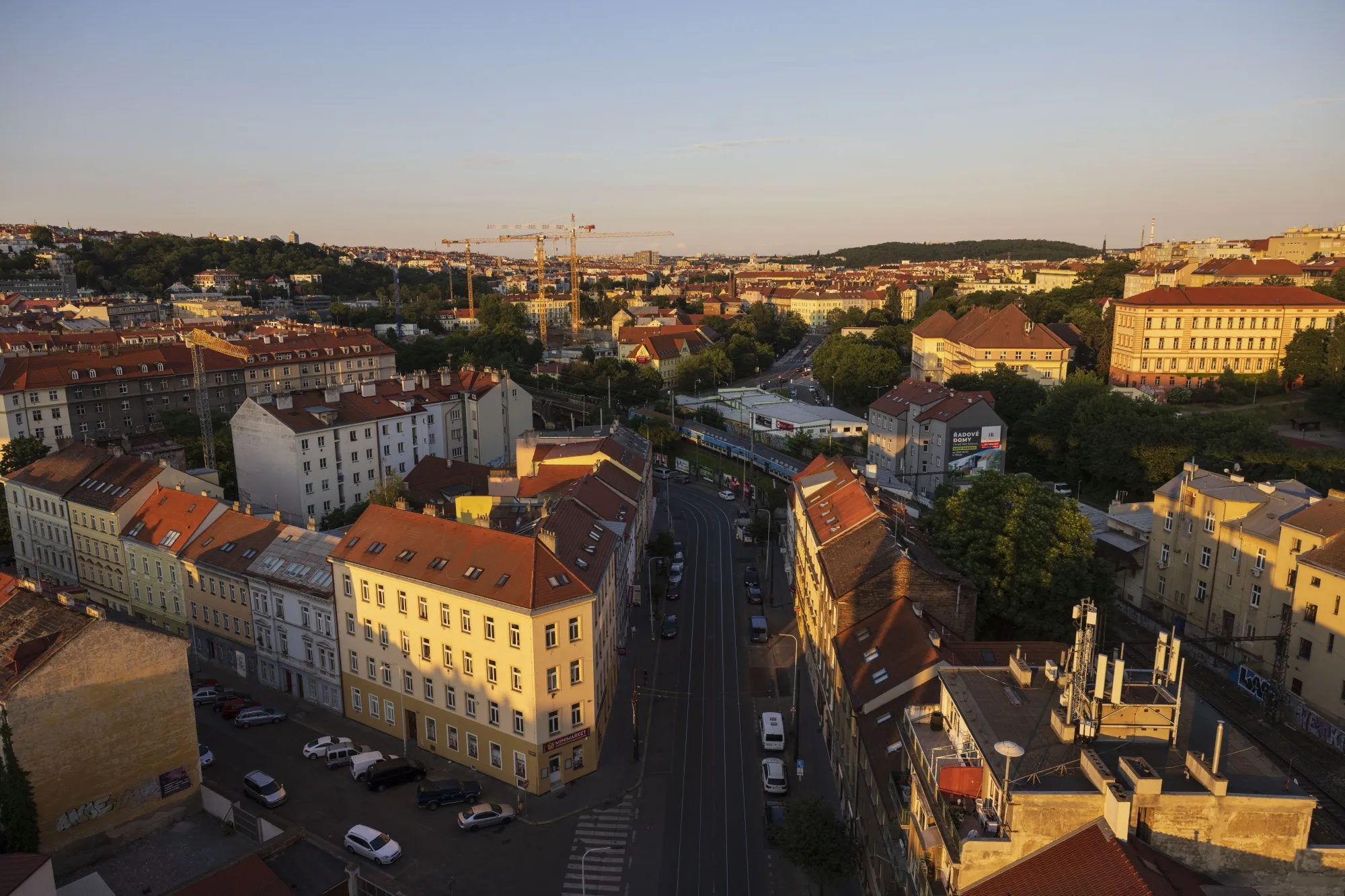 Prague on June 10. Taming frothy housing prices are a key part of policy makers’ goals as they seek to quell the fastest inflation in decades.
