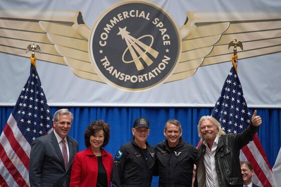 Spacemen Get Their Wings in U.S. Milestone for For-Profit Flight