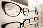 Sensaya spectacles, manufactured by GrandVision NV, at a store in Amsterdam, Netherlands.