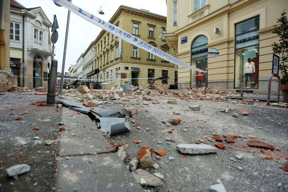 New Quake Hits Croatia After March Tremor Left 6 Billion Damage Bloomberg