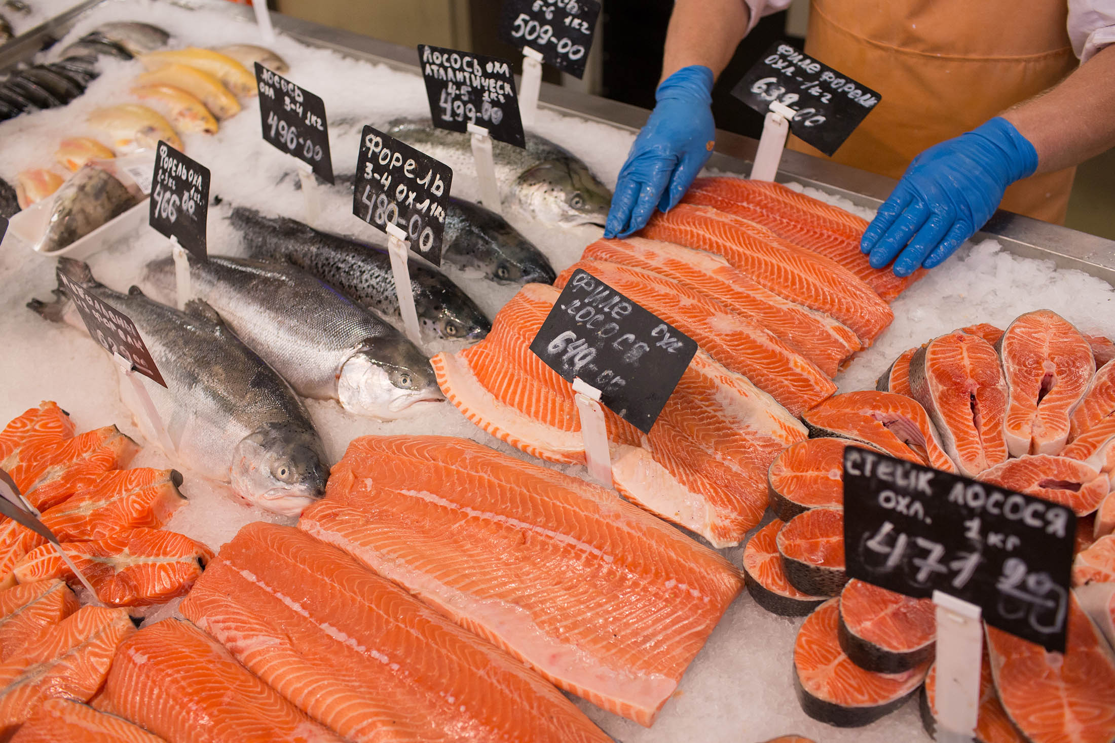 Где можно купить свежий рыба. Красная рыба в магазине. Семга на рынке. Лосось рыба в магазине. Свежая рыба на прилавке.