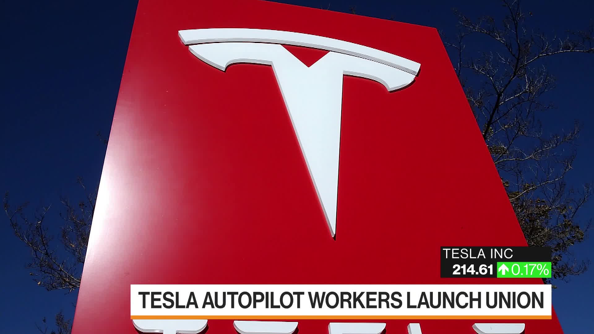 Watch Tesla Accused of Firing Workers for Union Activity Bloomberg